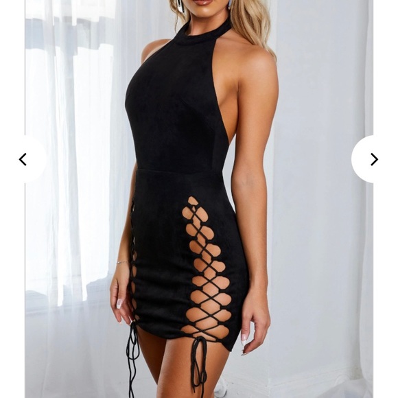 Babyboo: Monique Mini Dress - Black - Picture 8 of 9